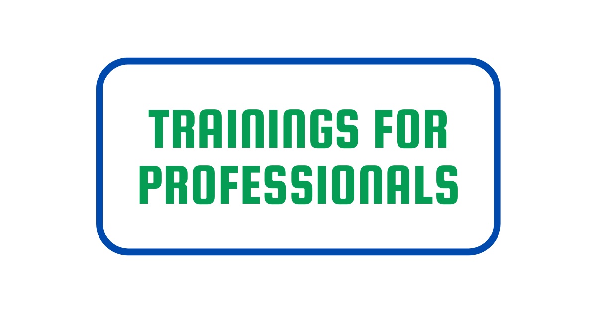 DBT trainings for professionals