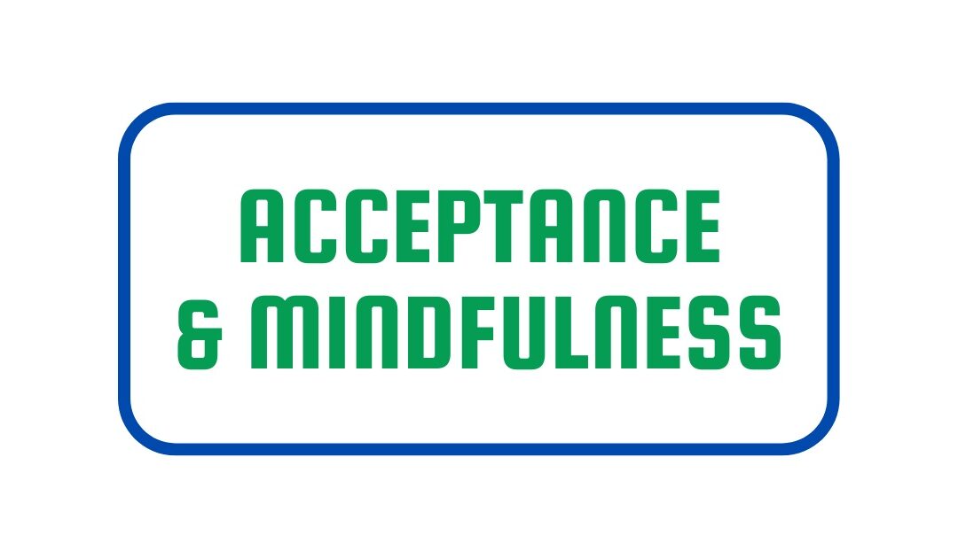CBT for acceptance and mindfulness