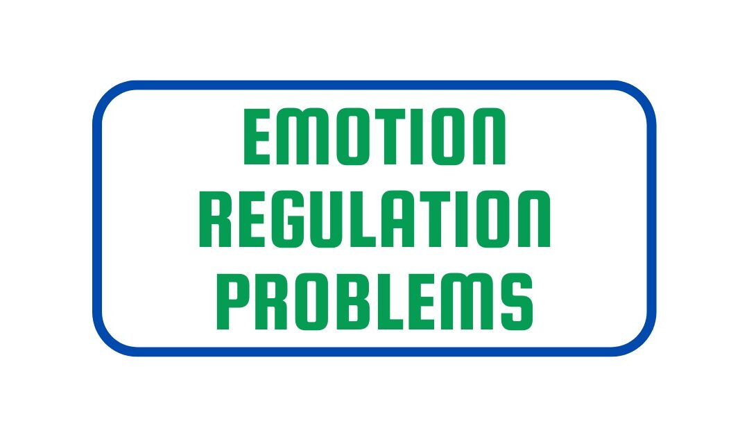 CBT for emotion regulation problems