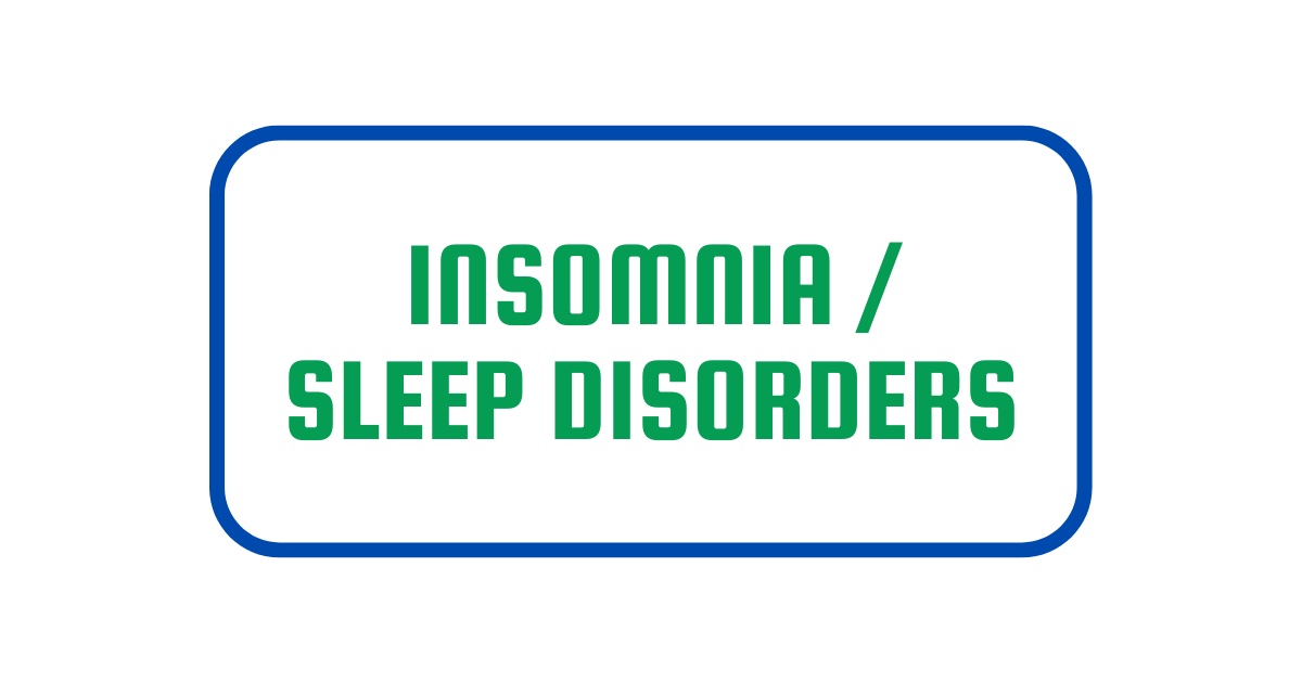 CBT for insomnia and sleep disorders