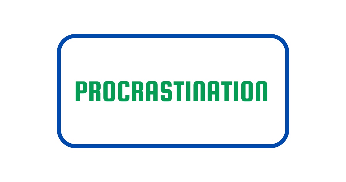 CBT for procrastination