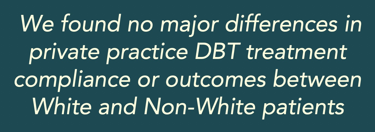 Descriptive Exploration of DBT Treatment